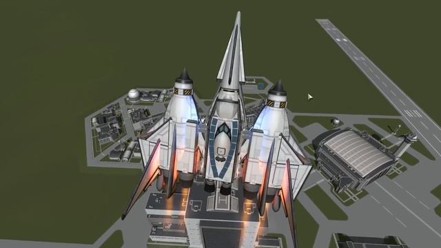 KSP : Yellow STOVL (Based off Lockheed XFV) смотреть онлайн