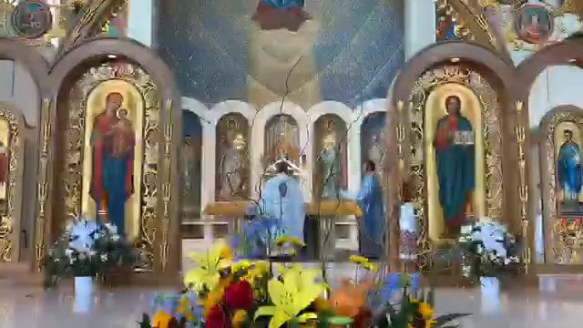 Moleben to the Mother of God on Ukrainian Independence Day 8/24/20 смотреть онлайн