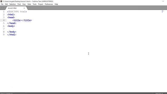 4  HTML Page Structure and Meta Tags