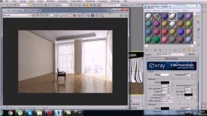 Материал тюли в V-ray. 3D Max