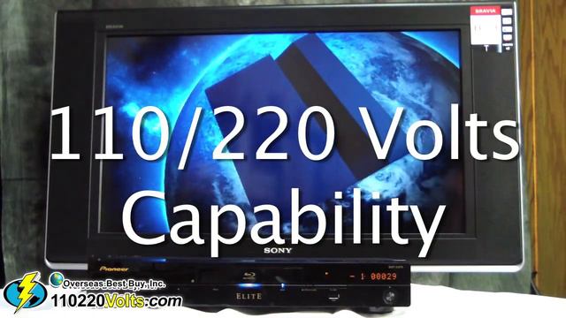 Multisystem TVS can handle PAL and NTSC and 110/220 Volts