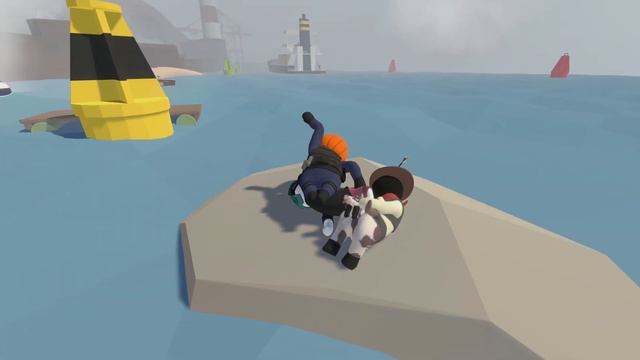 Pirates, Speed and Funny Moments | Human Fall Flat смотреть онлайн
