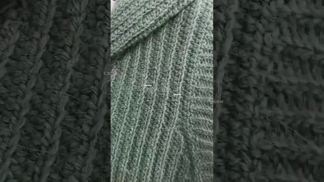Жилет с капюшоном крючком #вязаниекрючком #урокивязания #crochet #стильноевязание #crochetvest