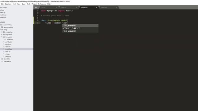 Create Simple Blog Project in Django | Django Blog Project for Beginner (part 1) смотреть онлайн