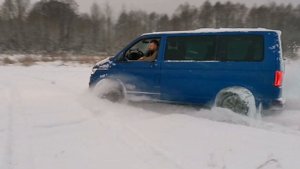 Каравелла Т6.1 2020, Работа блокировки заднего ДИФФЕРИНЦИАЛА.