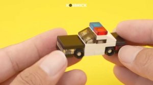 Lego Micro Police Car Mini Vehicles (Tutorial)