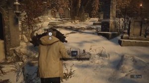 Resident Evil  Village. Кусок разбитой плиты