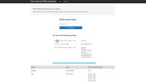Admin Password Removal on Dell Latitude E6420 , E6430 , E5410 Laptops + others BIOS password reset