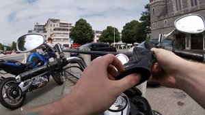 Testing GoPro Hero 7 Silver on Yamaha YBR Custom 125