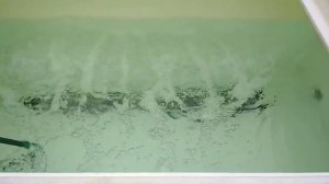 Трубчатый аэратор, работа в емкости для перевозки живой рыбы.