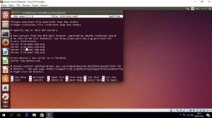 Cara Install dan Konfigurasi NTP Server di Ubuntu 14.04 LTS (Virtualbox)