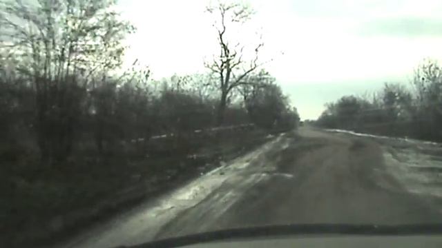 Дорога Березовка - Одесса, экстремальное вождение.