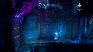 Красивейшая игра Trine 4. Семейное прохождение под новый год 2022. Часть 5