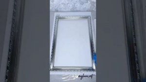 Картина из эпоксидной смолы с сухоцветами / часть 1