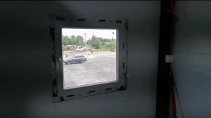 Монтаж окон в сэндвич панелях