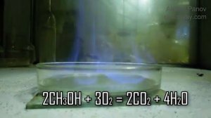 Реакция горения метанола