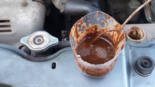 Крышка радиатора, свечные провода, каша, желе в системе охлаждения. -43 запуск без проблем. смотреть онлайн