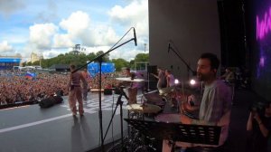 Люся Чеботина - Плакал Голливуд Live VK fest 2023 (drumcam)