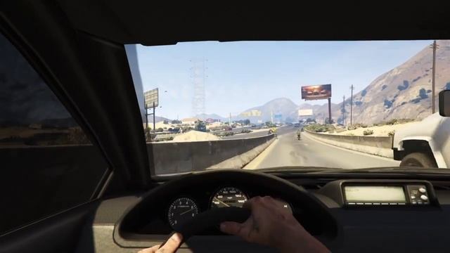 Grand Theft Auto 5 - Casual Drive In A BMW 7 Series (Normal Driving In GTA 5) смотреть онлайн
