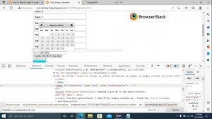 Day55 Handling DatePicker/Calendar Part-I || Wait For Page To Load/Ready In Selenium WebDriver