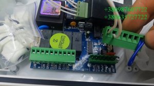 установка ДЖСМ ( GSM) модуля RС 27 на автоматику ротелли МТ 400 600