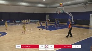 БК «Русичи» (Курск)  -  БК «Темп» (Тула)