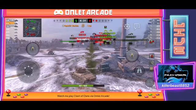 Watch me play World of Tanks Blitz MMO via Omlet Arcade! смотреть онлайн