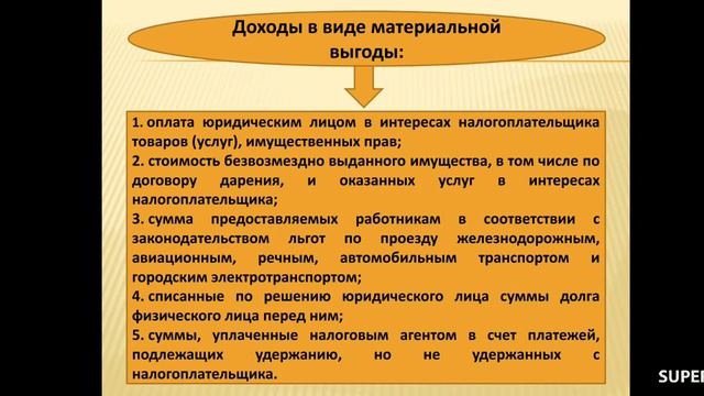 Налог на доходы физ лиц смотреть онлайн