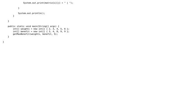Code Review: 0-1 Knapsack in Java смотреть онлайн