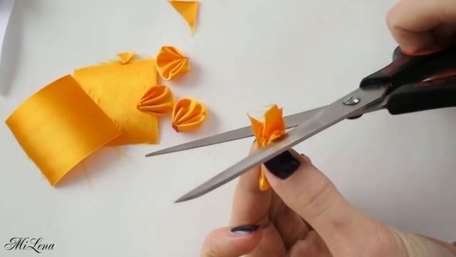 Не получается лепесток в складку? / ОШИБКИ / I fail to kanzashi petal / Mistakes смотреть онлайн