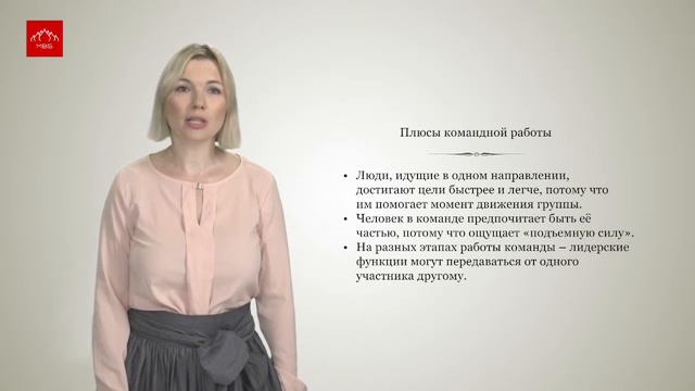 Авторский курс «Личная эффективность». Тема #5: «Создание команды. Ч.1» смотреть онлайн