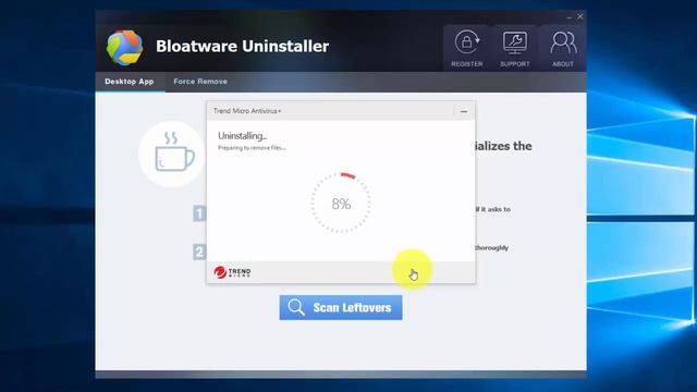 Totally uninstall Trend Micro Antivirus+ Security on PC смотреть онлайн