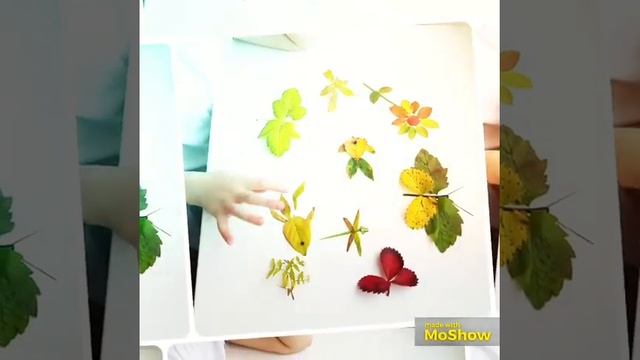 7 ИДЕЙ ИЗ ЛИСТЬЕВ или осенние поделки смотреть онлайн
