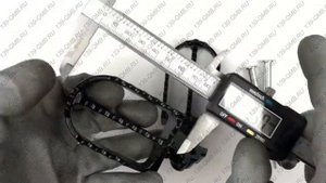 Подножки водителя питбайки складные с креплением метал - обзор, замеры | 139-QMB.RU