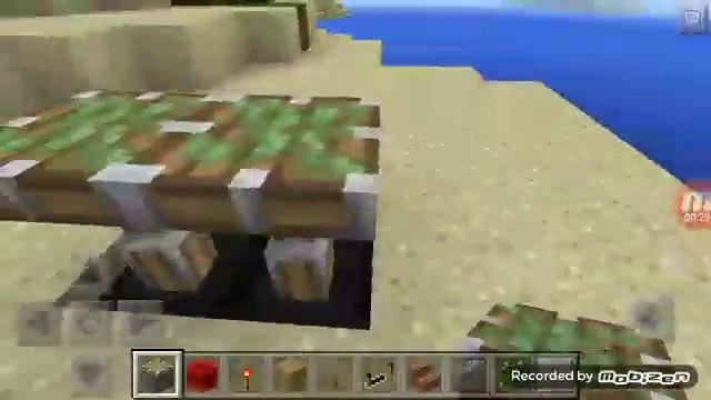 Делаем стол в майнкрафте смотреть онлайн