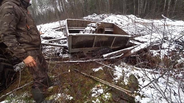 РОКОВАЯ ОШИБКА. Остаюсь ещё на ночь. 3 ДНЯ В ЛЕСУ. Везу домой тяжёлые НАХОДКИ. смотреть онлайн