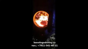 Печь для производства древесного угля поворотная.