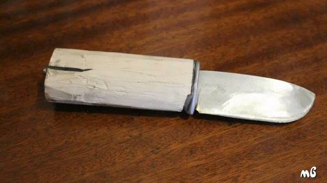 Делаем простой, но очень удобный нож для рыбалки,охоты, или для сбора грибов.
