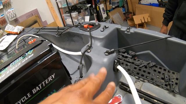 MotorGuide Xi3 Kayak Trolling Motor Install with EASY Pulley System to Deploy & Stow Motor смотреть онлайн