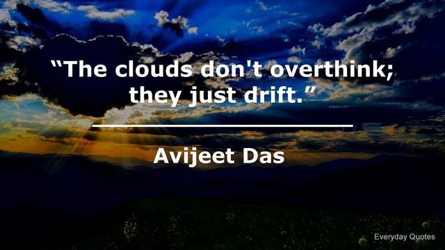 Quotes About Clouds | Everyday Quotes смотреть онлайн