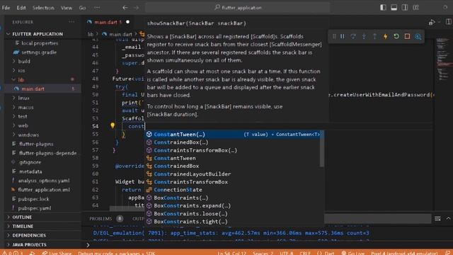 Build a flutter app connecting firebase | Firebase Authentication | Tamil | Learn with Esprit