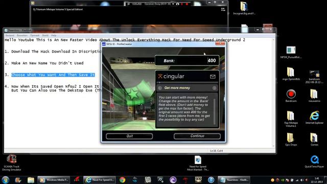 Need For Speed Underground 2 Hack Unlock Everything (Better Version) 2014 *UPDATED* смотреть онлайн