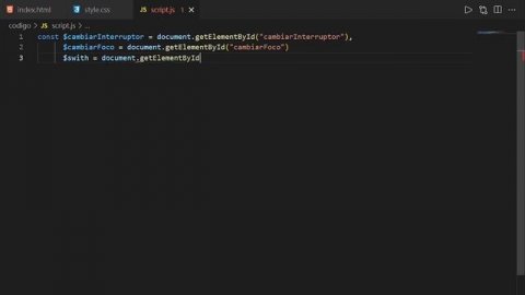 ? Encender bombilla con HTML CSS & JS