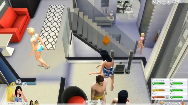 The Sims 4 Веселимся Вместе! #14 Двойняшки^^