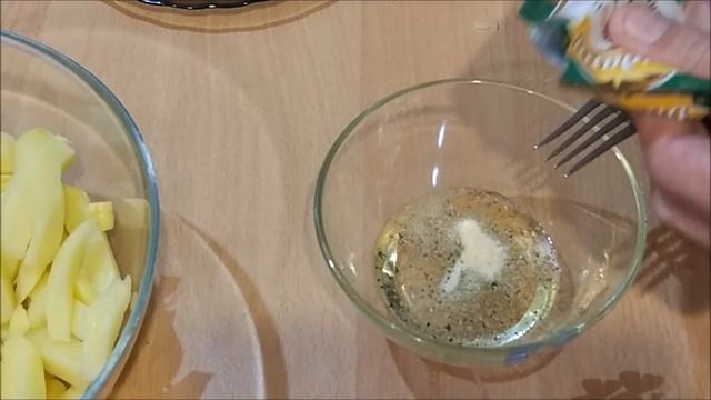 Картошка фри в духовке - простой рецепт