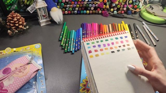 Хобби-VLOG:#26/не могла молчать/новые фломастеры из Фикс Прайс/моё мнение #фикспрайс #фломастеры смотреть онлайн