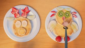 Booba - Food Puzzle: Pancake Faces - Episode 1 - Cartoon for kids