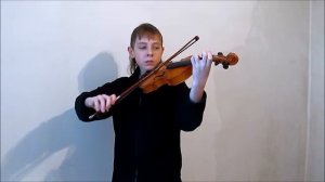 Этюд Яньшинова по мотивам "Красный сарафан" Глинки маленький скрипач.