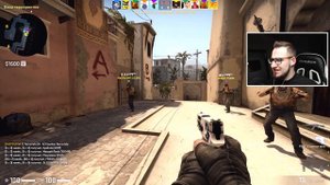 ВСЯ БАНДА ЮТУБА В ОДНОМ ВИДЕО В КС ГО! БИТВА 5 НА 5 В ММ CS:GO