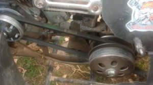 Установил штатный вариатор (С АРМАДЫ 150) на двигатель LIFAN 6.5